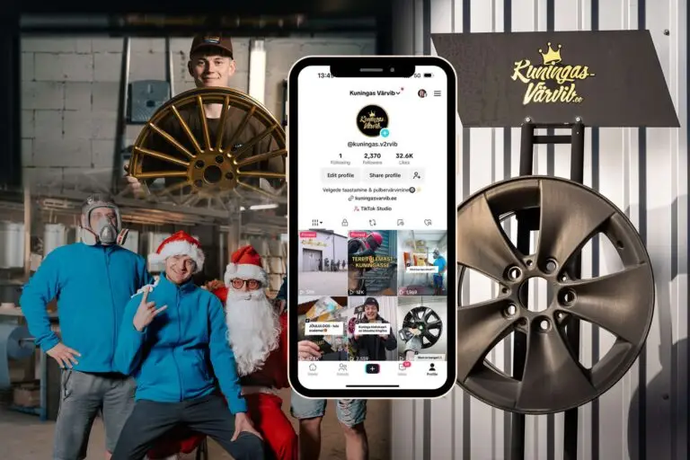 Kuningas Värvib sotsiaalmeedia sisuloome - Instagram ja veljed